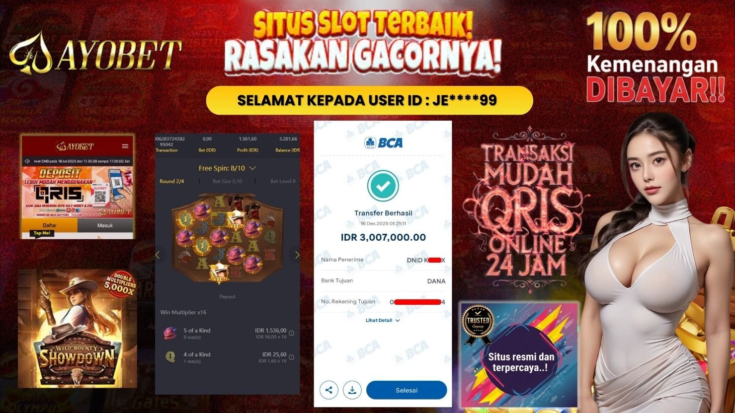 AYOBET JACKPOT SLOT WILD BOUNTY SHOWDOWN